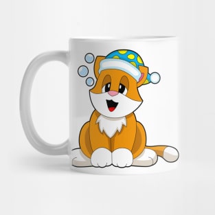 Cat Sleeping Nightcap Mug